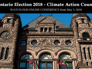 ONLINE EVENT – Climate Action Counts Ontario Election