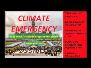 Climate Emergency: A 26-Week Transition Program for Canada by Guy Dauncey FRSA, PIBC (Hon)