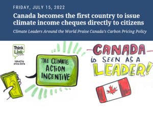 Climate Leaders Around the World Praise Canada’s Carbon Pricing Policy  