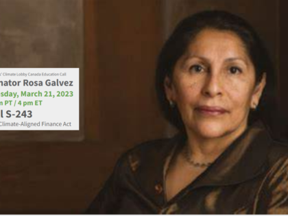 CCL Canada Education Call with Senator Rosa Galvez, Tuesday, March 21, 2023