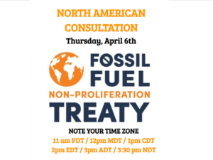 Developing Principles for a Fossil Fuel Non-Proliferation Treaty with North Americans