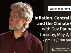 Inflation, Central Banks, and the Climate Crisis with Guy Dauncey
