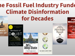 Laser Talk: Fossil Fuel Industry Funded Climate Disinformation for Decades