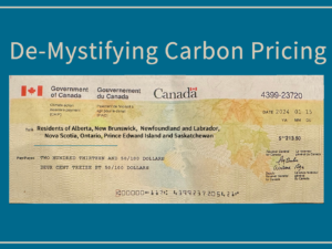 Canadians Empowered to Navigate Carbon Pricing Discourse with Laser Talks Booklet