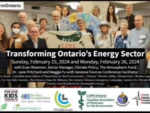 Transforming Ontario’s Energy Sector: Lobby preparations and then breakfast at Queen’s Park