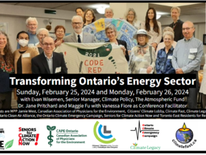 Transforming Ontario’s Energy Sector: Lobby preparations and then breakfast at Queen’s Park