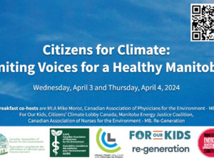 Citizens for Climate: Uniting Voices for a Healthy Manitoba