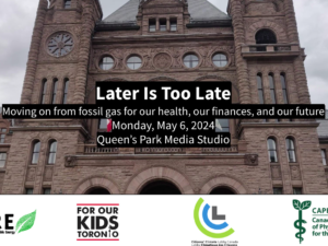MEDIA ADVISORY: Young Ontarians ask for a clean energy future