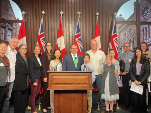 MEDIA RELEASE AND VIDEO: For Mother’s Day Young Ontarians and Green Party ask for a Clean Energy Future