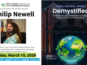 Philip Newell from Climate Action Against Disinformation (CAAD)