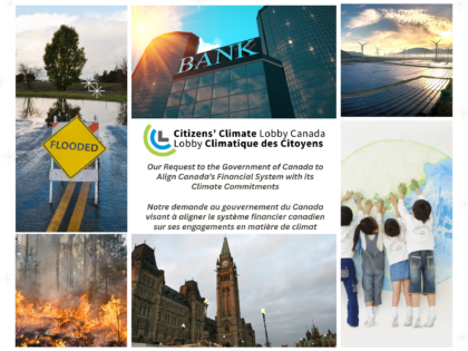 ICYMI Our Bilingual One-Pager on Aligning Canada’s Financial System with its Climate Commitments
