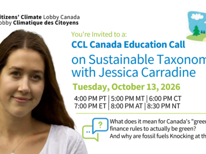 Sustainable Taxonomy with Jessica Carradine – Tuesday, October 13, 2026